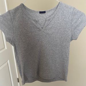 Gray Brandy Melville top